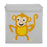Potwells Storage Box - Monkey