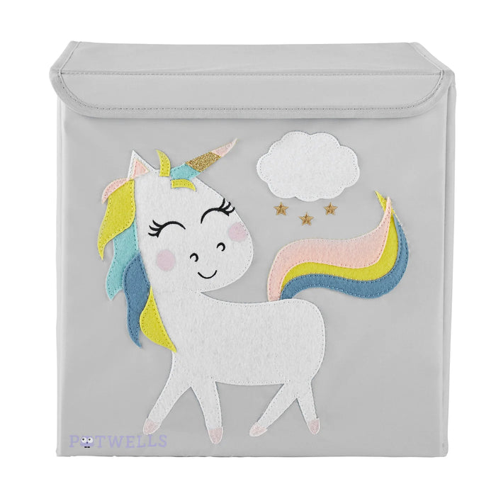 Potwells Storage Box - Unicorn