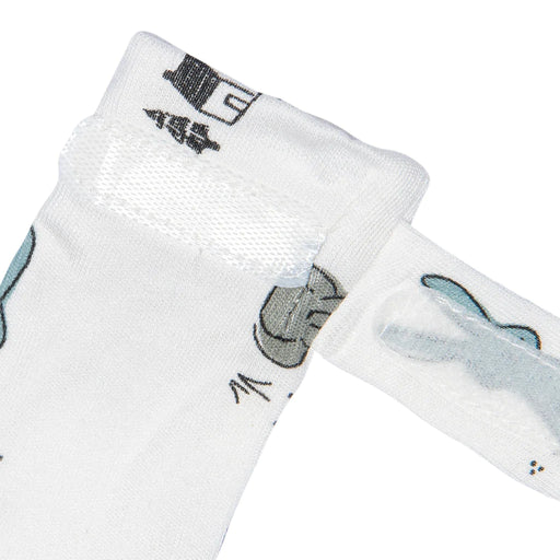 Perlim Pin Pin Bamboo Scratch Mittens - Bunnies