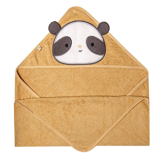 Perlim Pin Pin Hooded Towel - Curry the Panda
