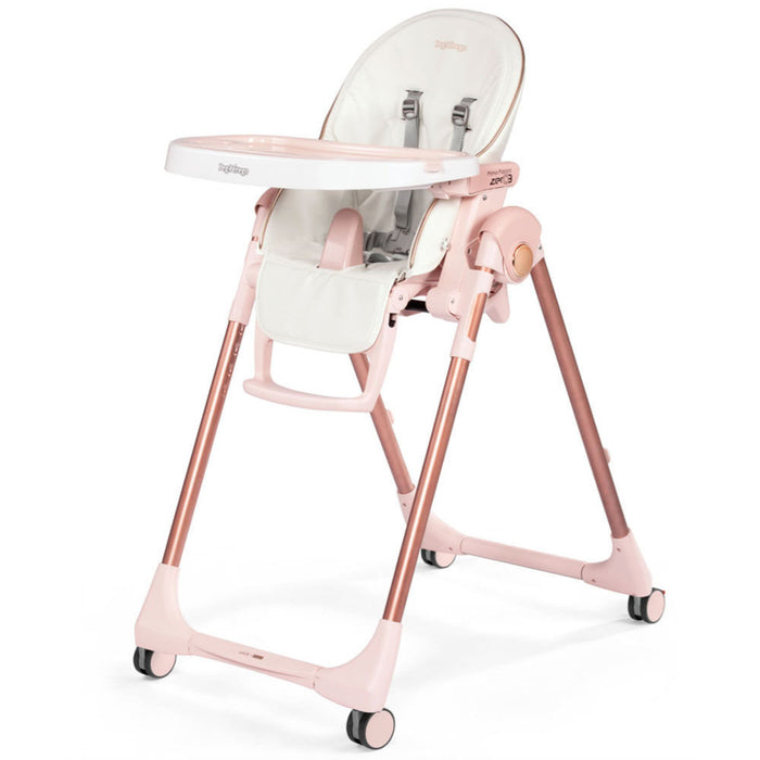 Peg Perego Prima Pappa Zero 3 High Chair - Mon Amour(Pink)
