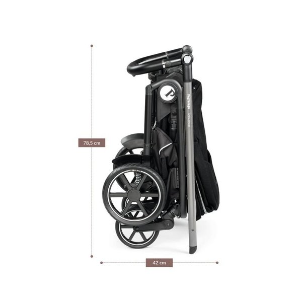Peg Perego Veloce Stroller - Licorice