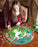 eeBoo Unicorn Garden 500 Pc Round Puzzle PZFUNG