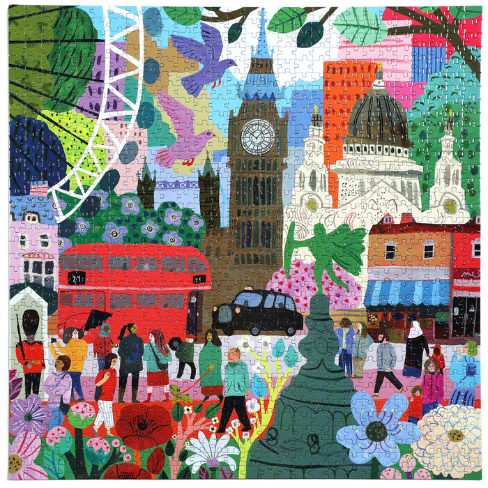 eeBoo London Life 1000 Pc Puzzle PZTLDL
