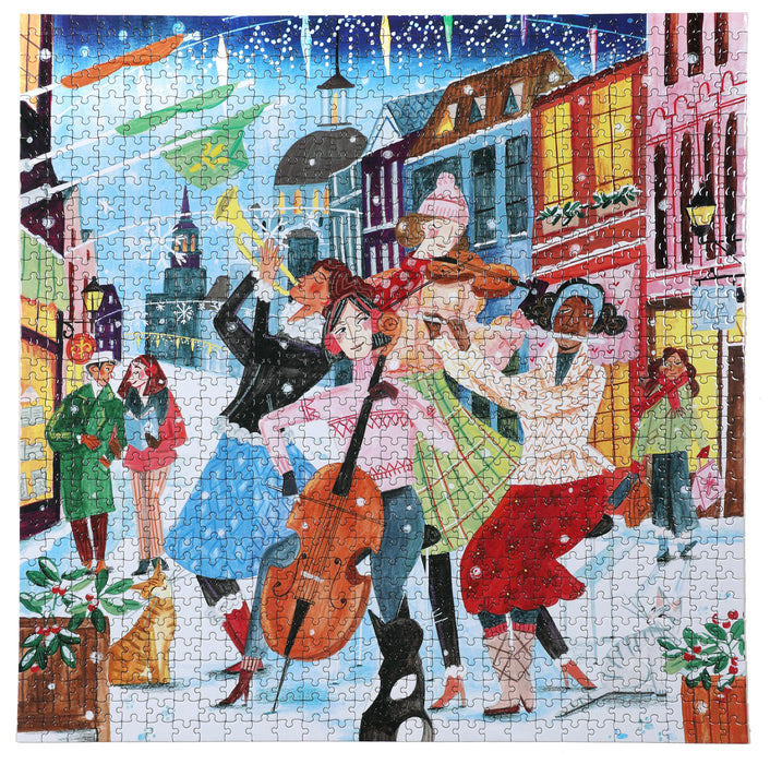 eeBoo Music in Montreal 1000 Pc Puzzle PZTMTL