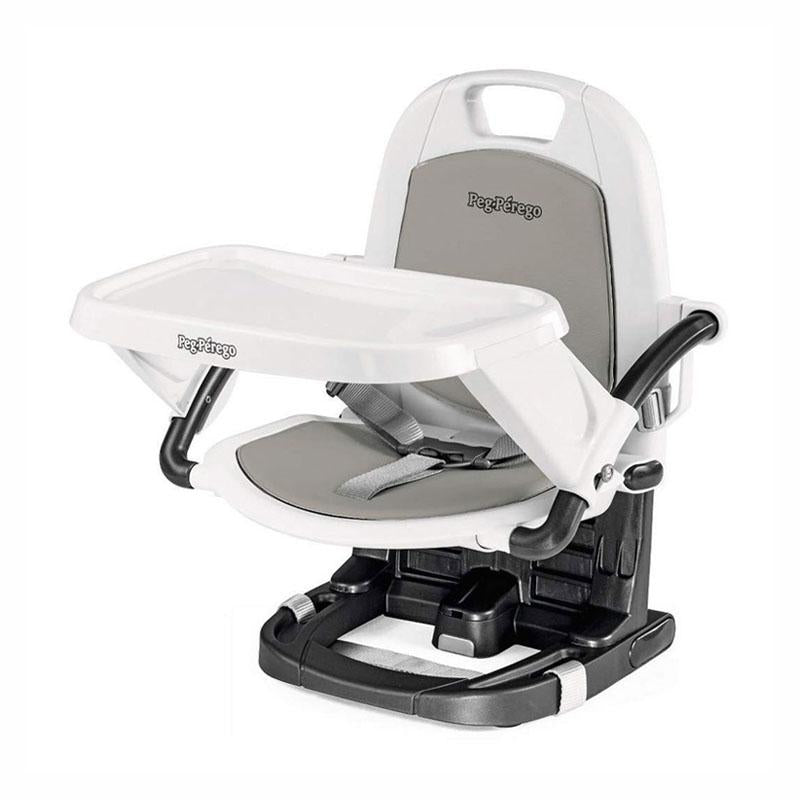 Peg Perego Rialto Feeding Booster Chair-Ice