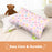 KeaBabies Printed Toddler Pillowcase 13x18'' - Flutter