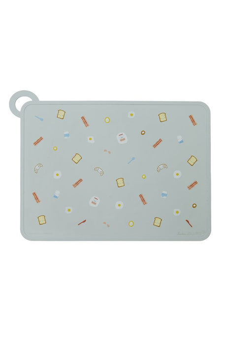 Loulou Lollipop Silicone Placemat Printed - Breakfast