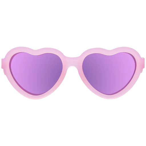 Babiators The Influencer Sunglasses Pink Transparent w/Purple 6yrs BLU-024