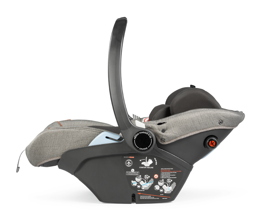 Peg Perego Primo Viaggio 4-35 Lounge Infant Car Seat - Agio Grey