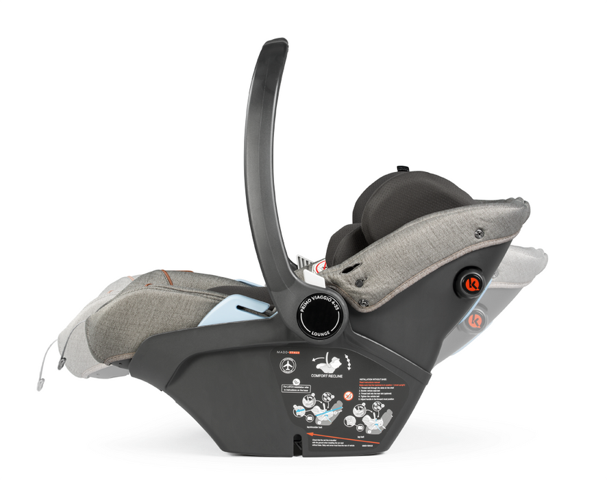 Peg Perego Primo Viaggio 4-35 Lounge Infant Car Seat - Agio Grey