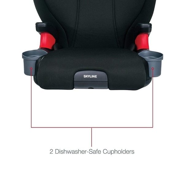 Britax Skyline Booster w/Removable Back - Dusk