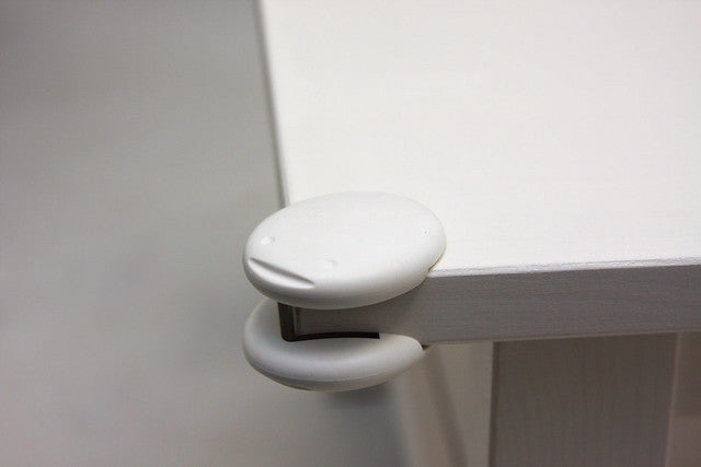 Qdos Stay Put Corner Protectors - White 8PK