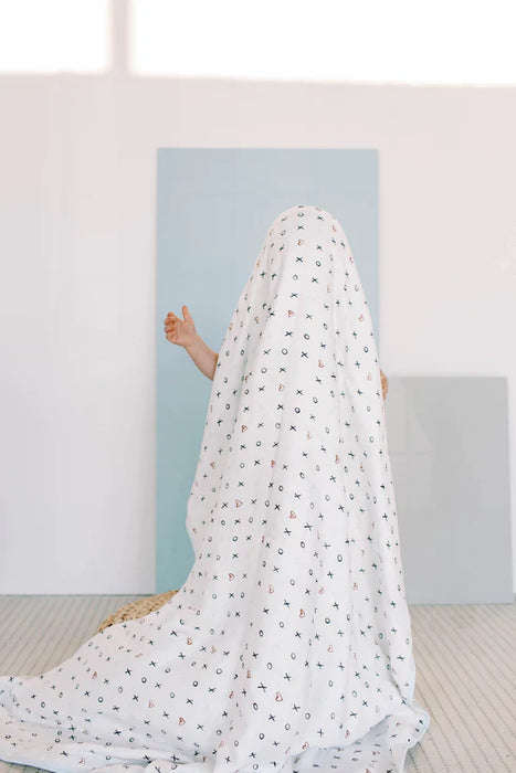 Loulou Lollipop Muslin Quilt Blanket - Honey Puppies