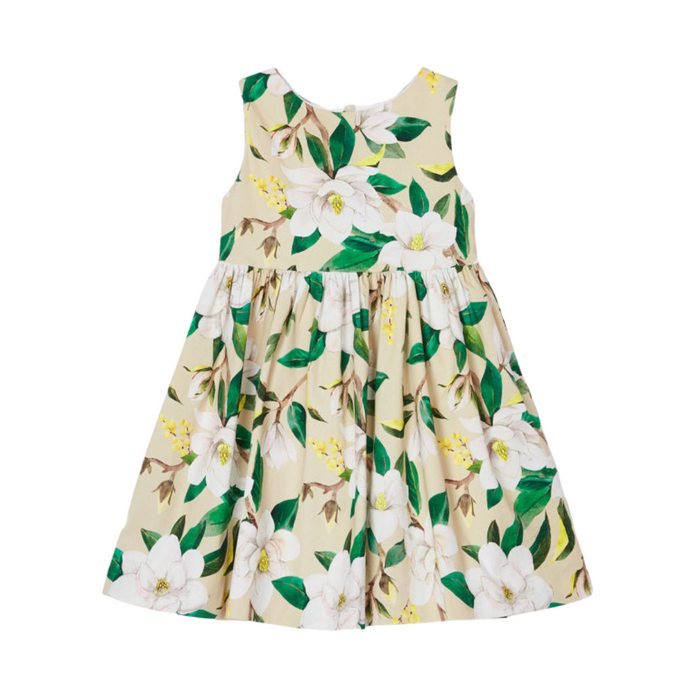 Mayoral Printed Dress - Beige