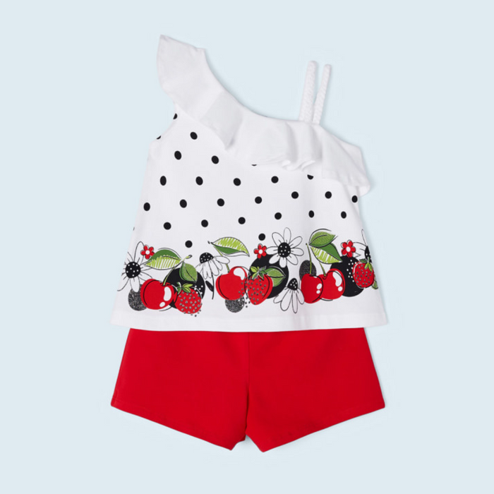 Mayoral Sustainable Cotton Shorts Set