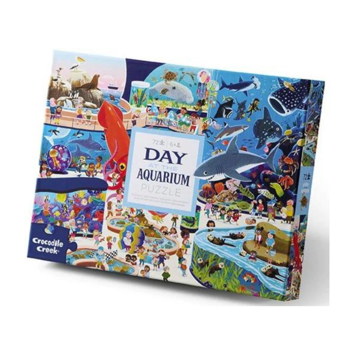 Crocodile Creek 72-Pc Puzzle - Day At The Aquarium