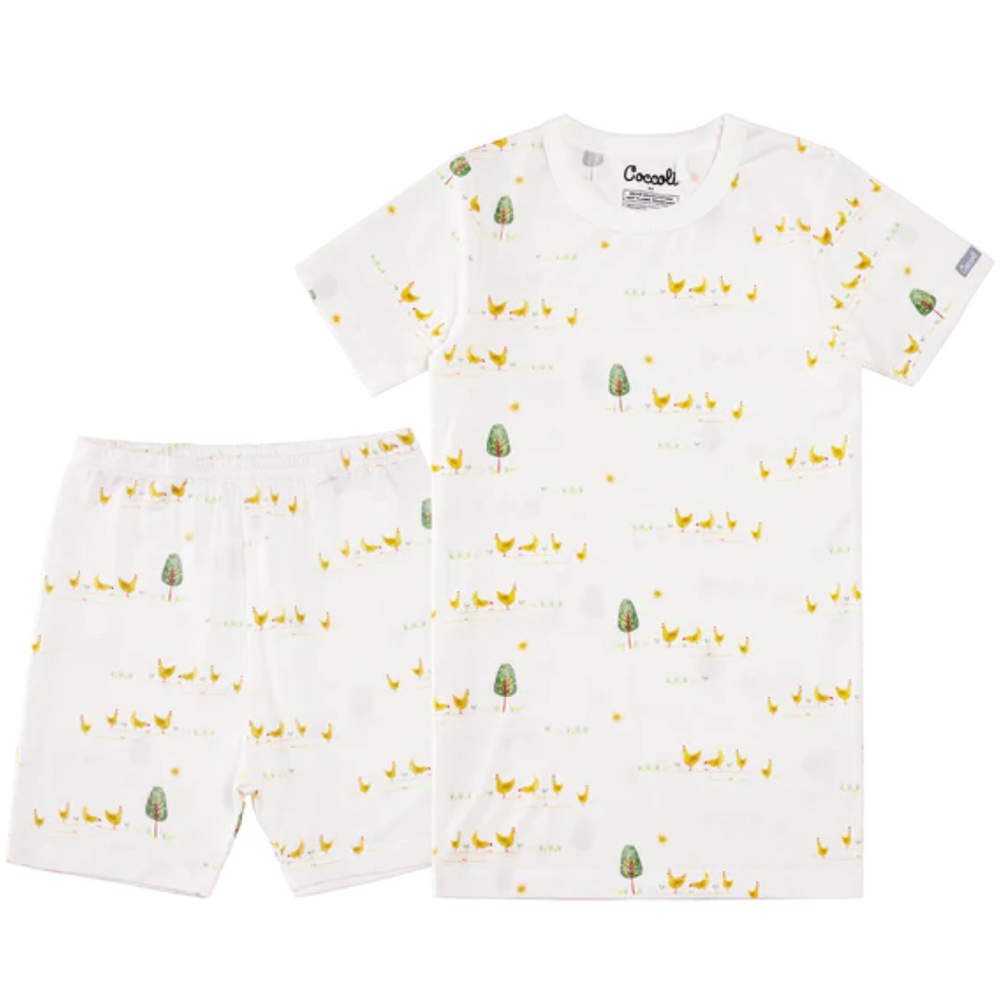 Coccoli Modal Pyjama Set - Cream Chicken