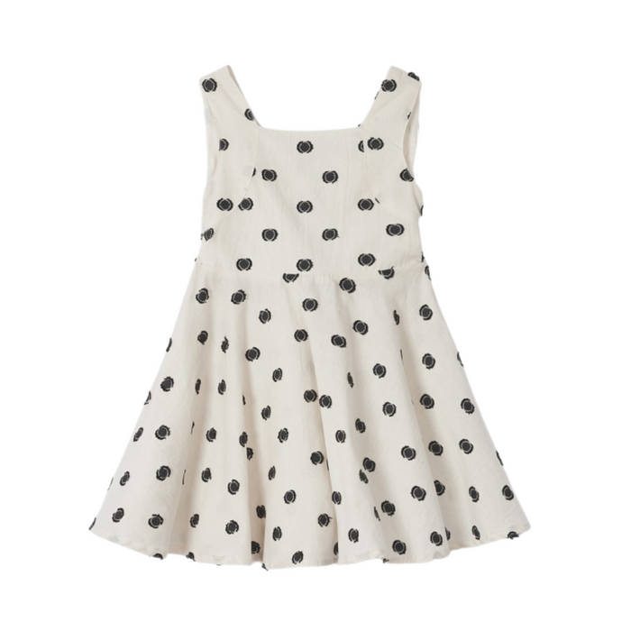 Mayoral Embroidered Dress - Polka Dot