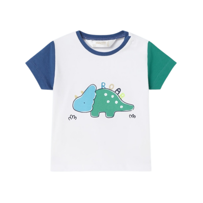 Mayoral Sustainable Cotton T-shirt - Maul White