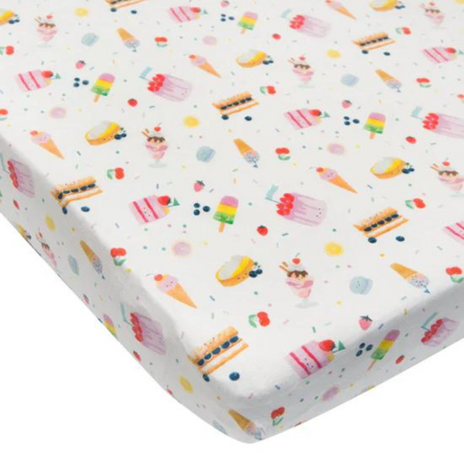 Loulou Lollipop Fitted Crib Sheet - Sweet Treats
