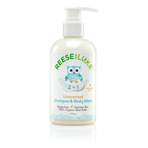 Reese & Luke Shampoo & Body Wash Unscented 8oz 741105