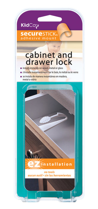 KidCo Adhesive Mount Cabinet & Drawer Lock