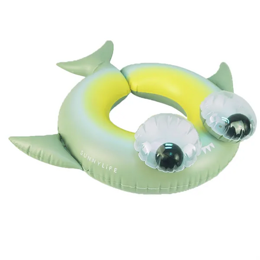 Sunnylife Kiddy Pool Ring - Shark Tribe Khaki