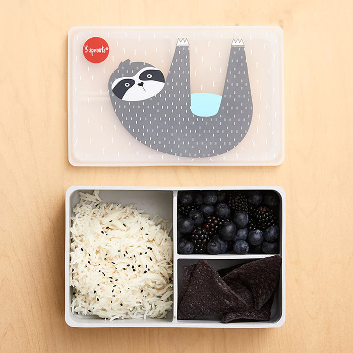 3 Sprouts Silicone Bento Box - Sloth