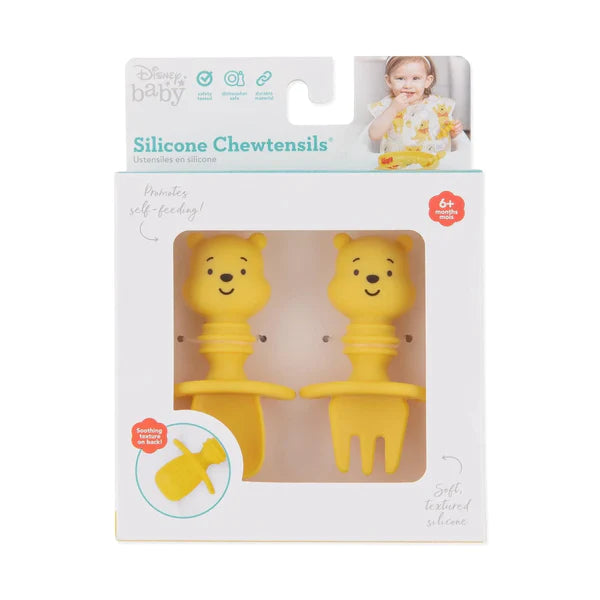Bumkins Silicone Chewtensils Winnie The Pooh