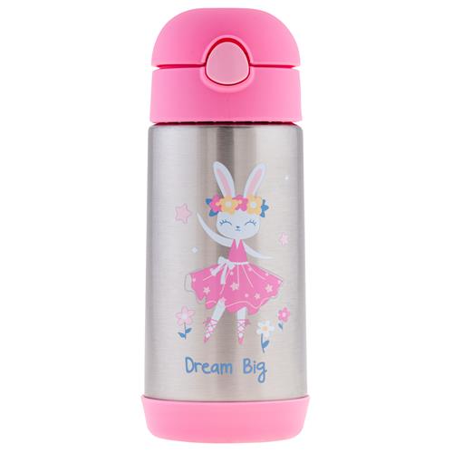 Stephen Joseph Double Wall Stainless Steel Bottles - Bunny