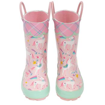Stephen Joseph Rain Boot - Pink Unicorn