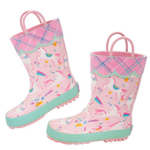 Stephen Joseph Rain Boot - Pink Unicorn