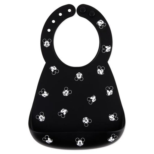Bumkins Silicone Bib - Disney Mickey Mouse Faces
