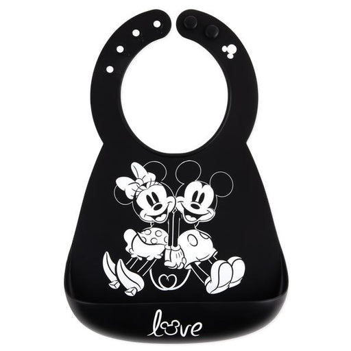 Bumkins Silicone Bib - Disney Mickey + Minnie Love