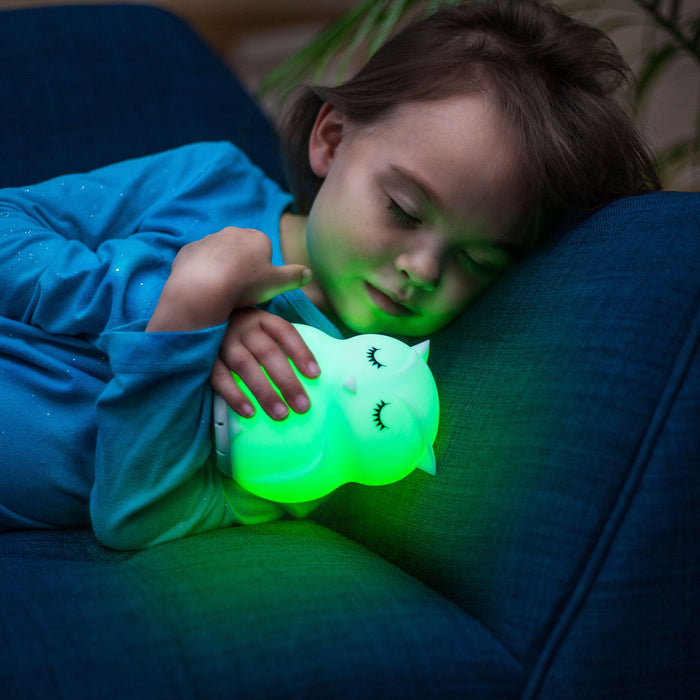 Lumipets LED Owl Night Light Bluetooth Speaker