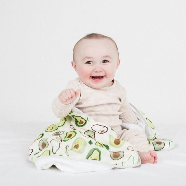 Loulou Lollipop Hooded Towel Set - Avocado