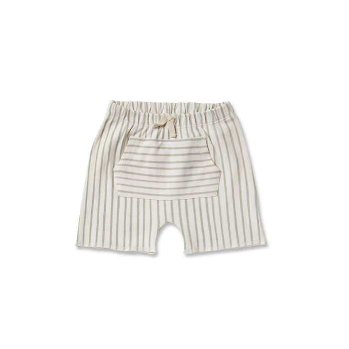 Pehr Stripes Away Pocket Shorts Pebble