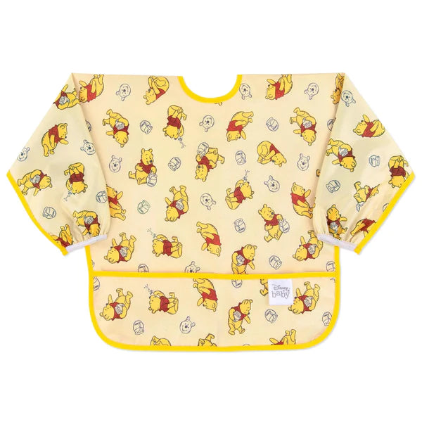 Bumkins Sleeved Bib Winnie Loves Hunny