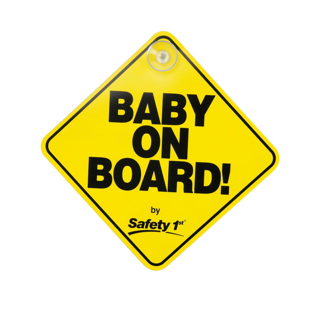 Safety 1st Baby On Board Plastic Sign - CanaBee Baby