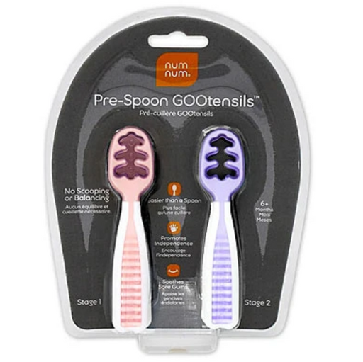 Num Num Pre Spoon Gootensil Pink Lavender