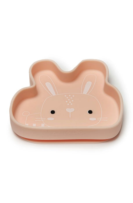 Loulou Lollipop Silicone Snack Plate - Bunny