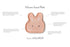 Loulou Lollipop Silicone Snack Plate - Bunny