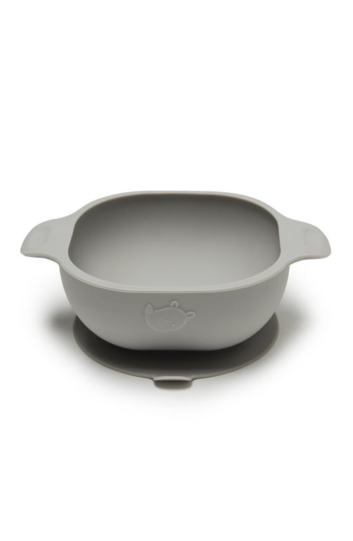 Loulou Lollipop Silicone Snack Bowl - Silver Grey