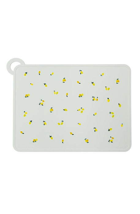 Loulou Lollipop Silicone Placemat Printed - Lemon
