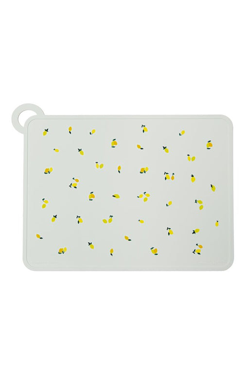 Loulou Lollipop Silicone Placemat Printed - Lemon