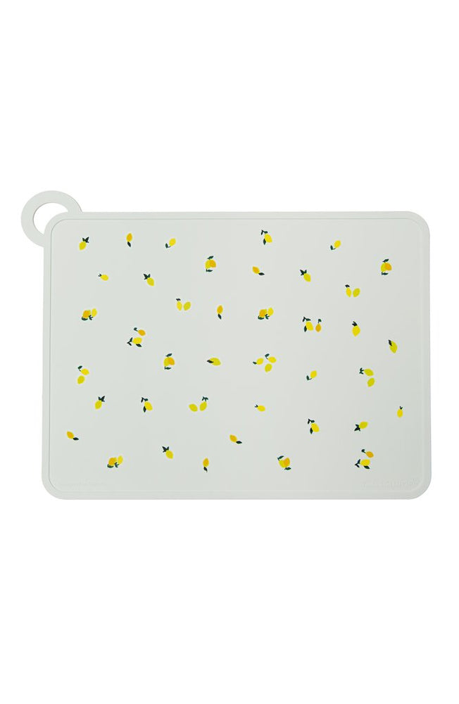 Loulou Lollipop Silicone Placemat Printed - Lemon