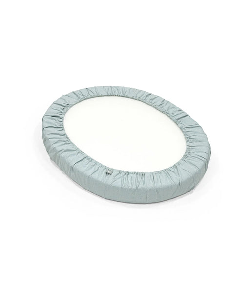 Stokke Mini V3 Fitted Sheet - Dots Sage