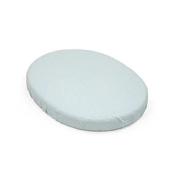 Stokke Mini V3 Fitted Sheet - Dots Sage