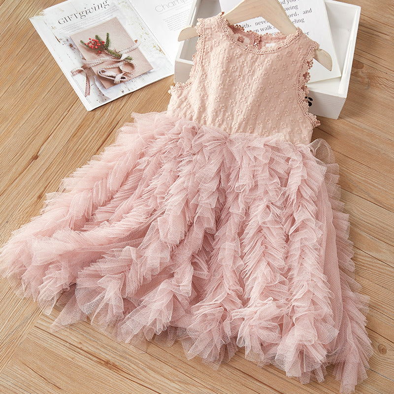 Own Design Elegant Kid Dress (Style 18)